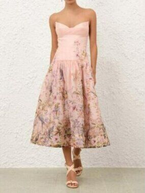 Zimmermann | Dresses | Zimmermann Peggy Linen Paisley Print Midi Dress |  Poshmark